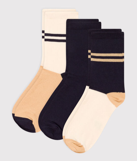 CHILDREN'S UNISEX SPORTS SOCKS - 3-PACK