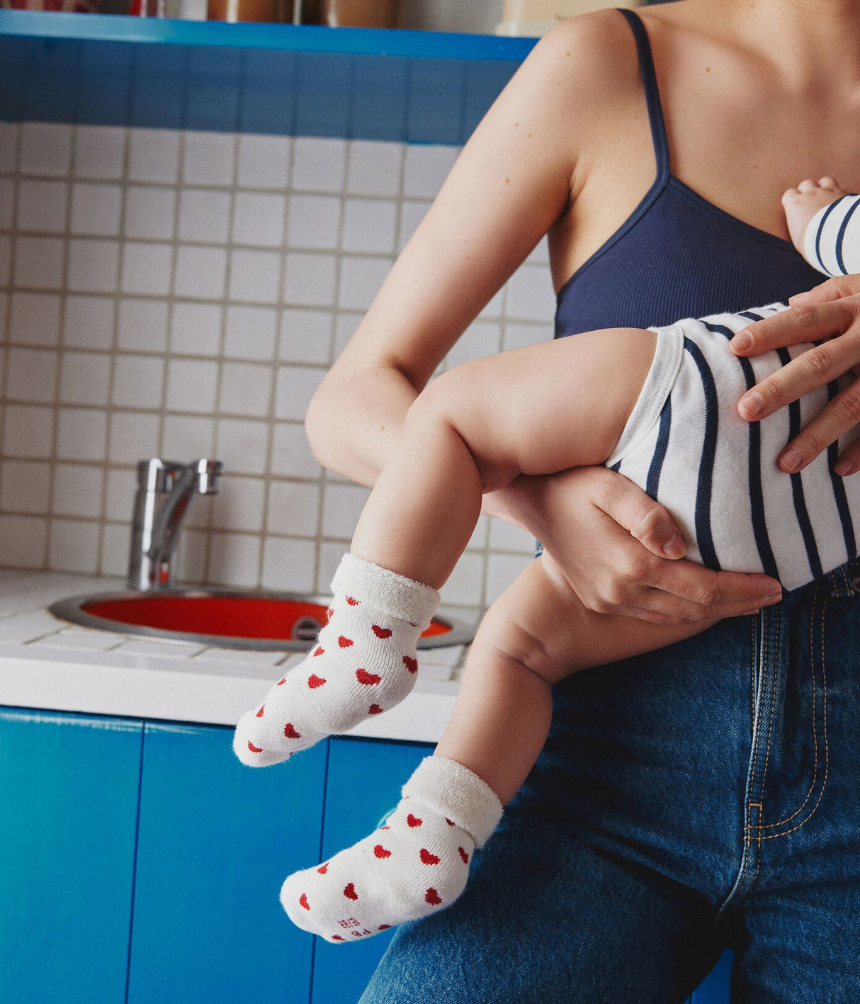 BABIES' KNIT SOCKS - 2-PACK