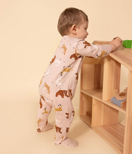 ANIMAL PATTERNED FLEECE PYJAMAS ANIMAL PATTERNED FLEECE PYJAMAS