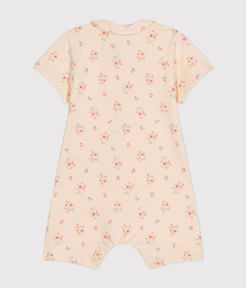 BABIES' LIGHTWEIGHT JERSEY PLAYSUIT