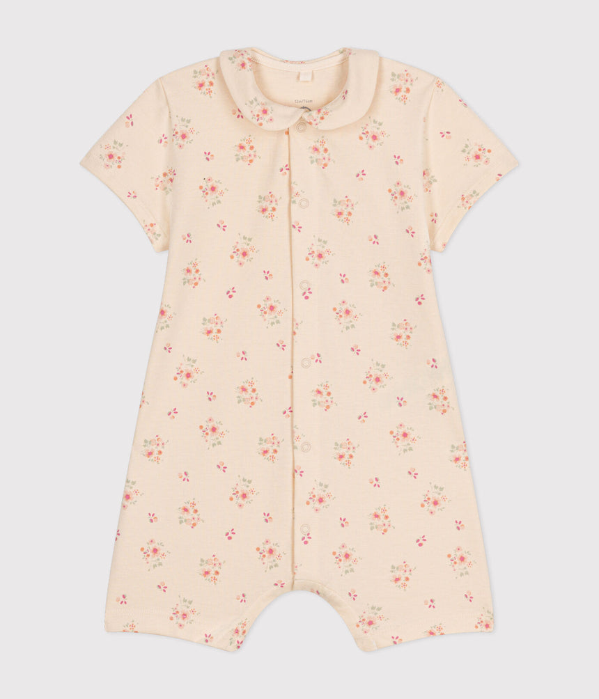 BABIES' LIGHTWEIGHT JERSEY PLAYSUIT