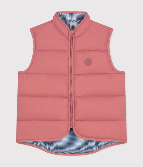 CHILDREN'S SLEEVELESS QUILTED PADDED JACKET