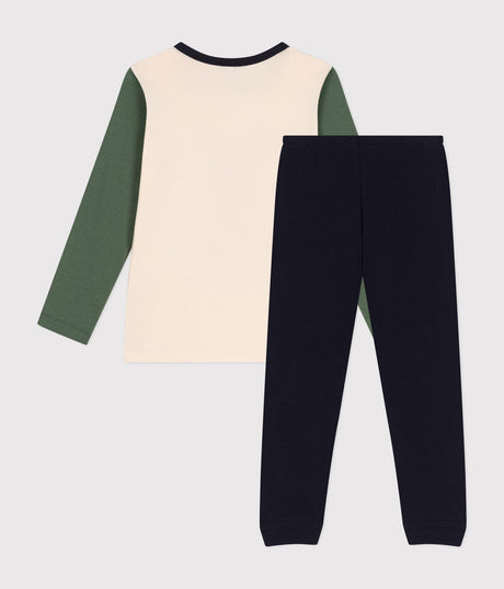 CHILDREN'S PLAIN COTTON PYJAMAS