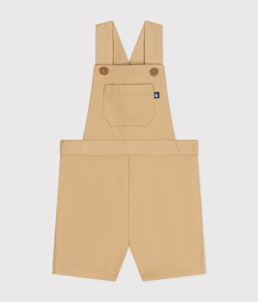 BABIES SERGE DUNGAREE SHORTS