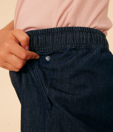 GIRLS' DENIM SHORTS