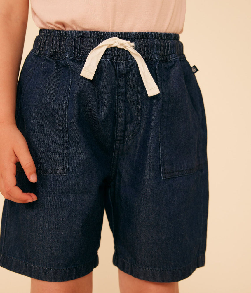 GIRLS' DENIM SHORTS