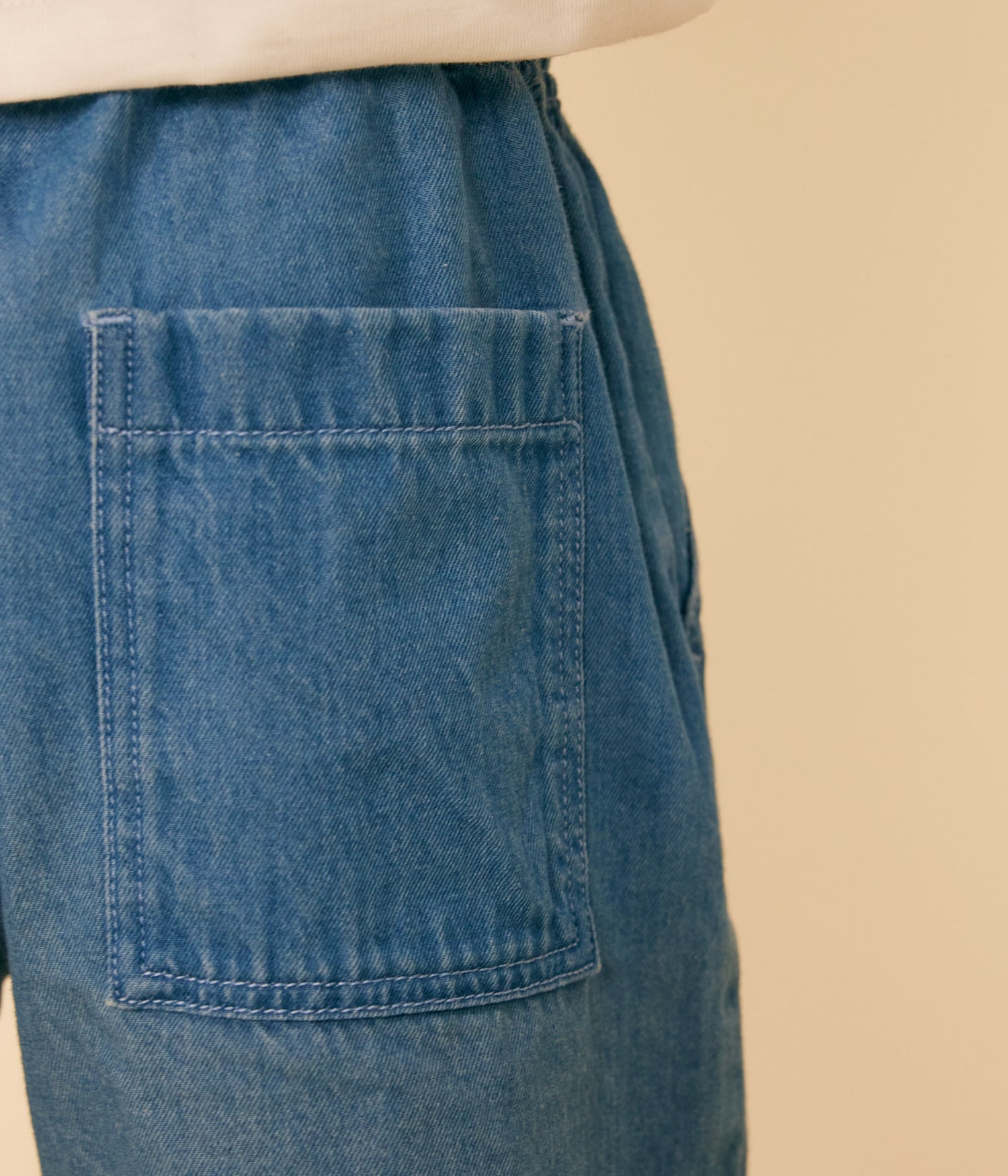 BOYS' LIGHT DENIM SHORTS BOYS' LIGHT DENIM SHORTS