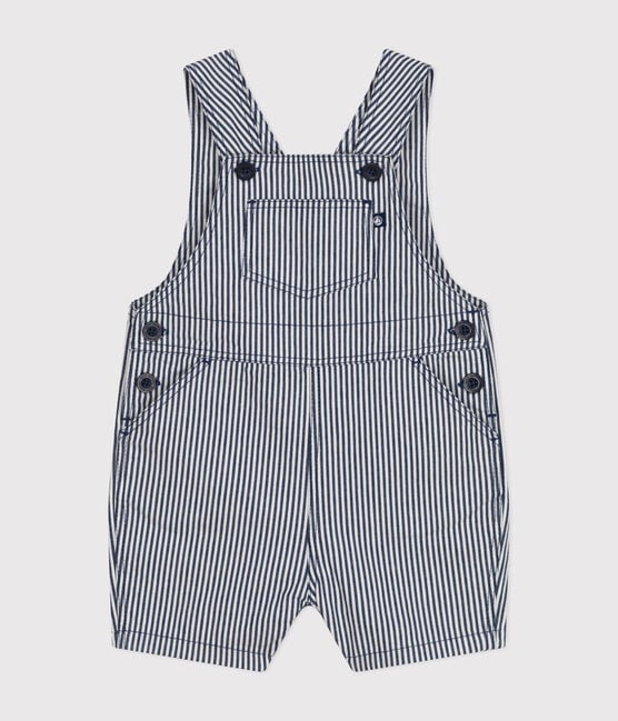 BABIES' SHORT CANVAS DUNGAREES