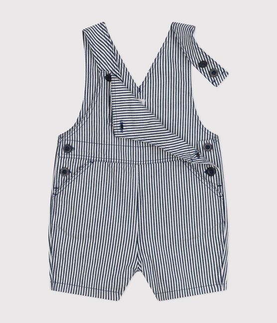 BABIES' SHORT CANVAS DUNGAREES