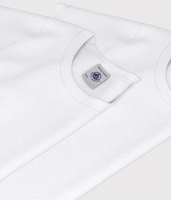 GIRLS WHITE SHORT-SLEEVED T-SHIRT-2-PACK