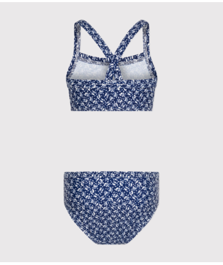 GIRLS' TWO-PIECE PRINTED SWIMSUIT