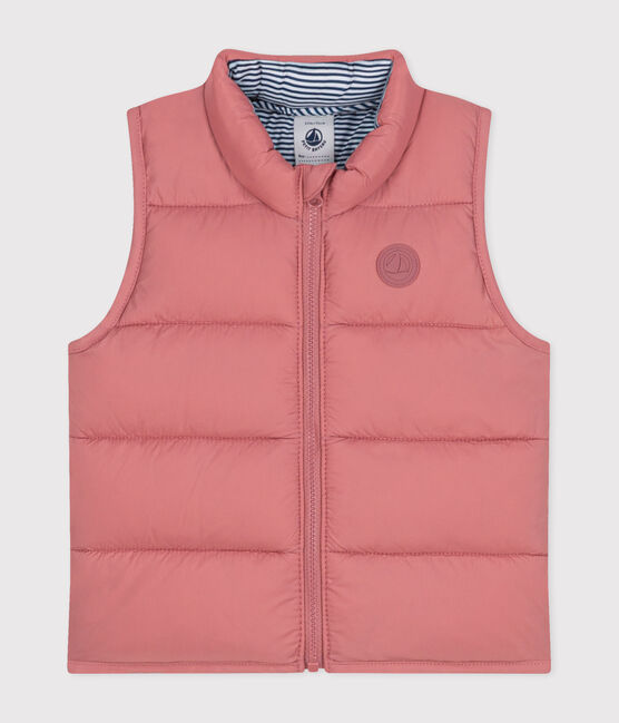 CHILDREN'S SLEEVELESS QUILTED PADDED JACKET
