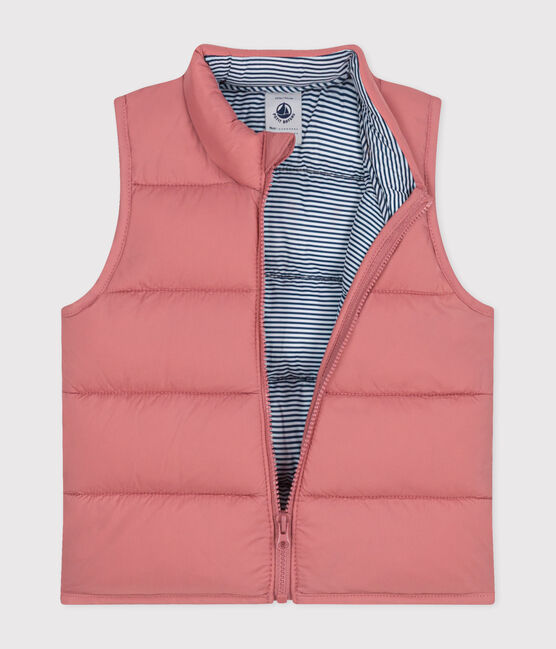 CHILDREN'S SLEEVELESS QUILTED PADDED JACKET