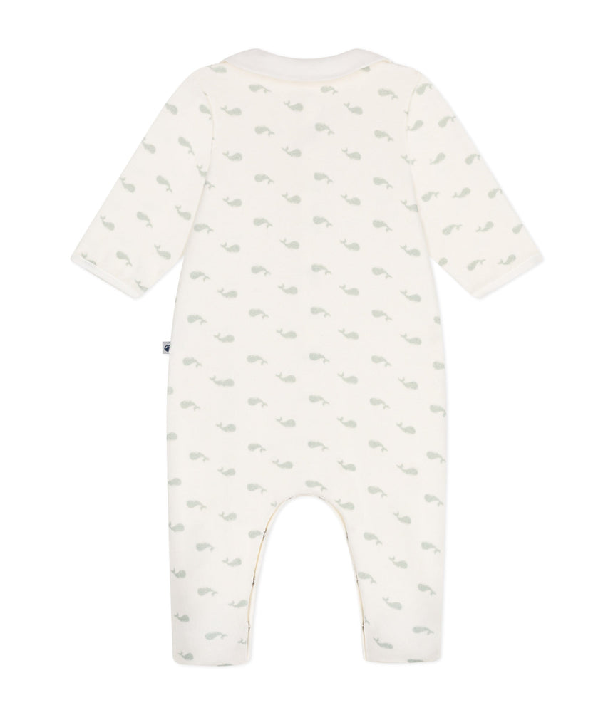 BABIES' VELOUR PYJAMAS