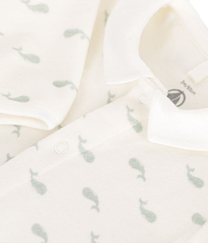 BABIES' VELOUR PYJAMAS