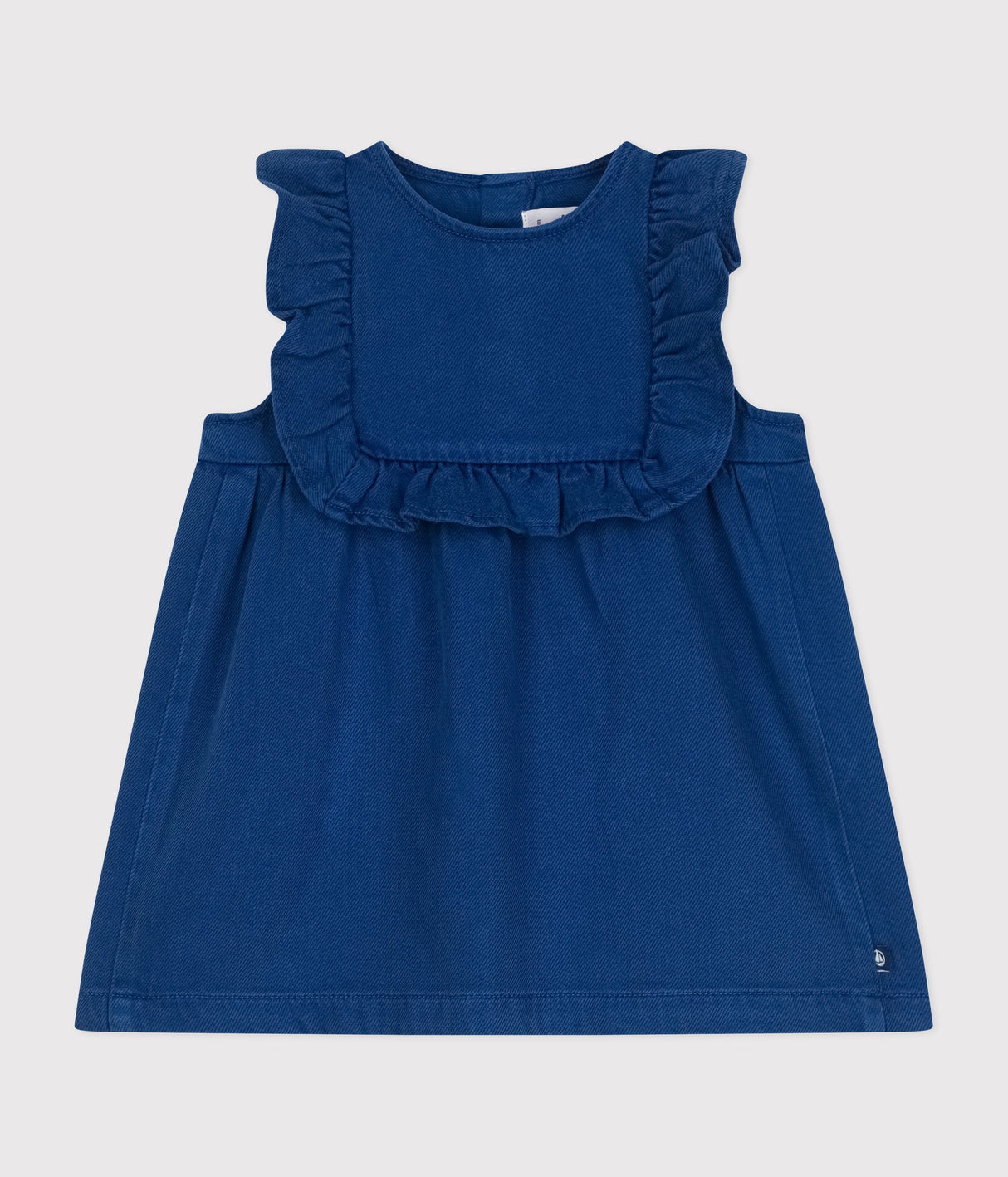 BABIES' COTTON/LYOCELL SLEEVELESS DRESS