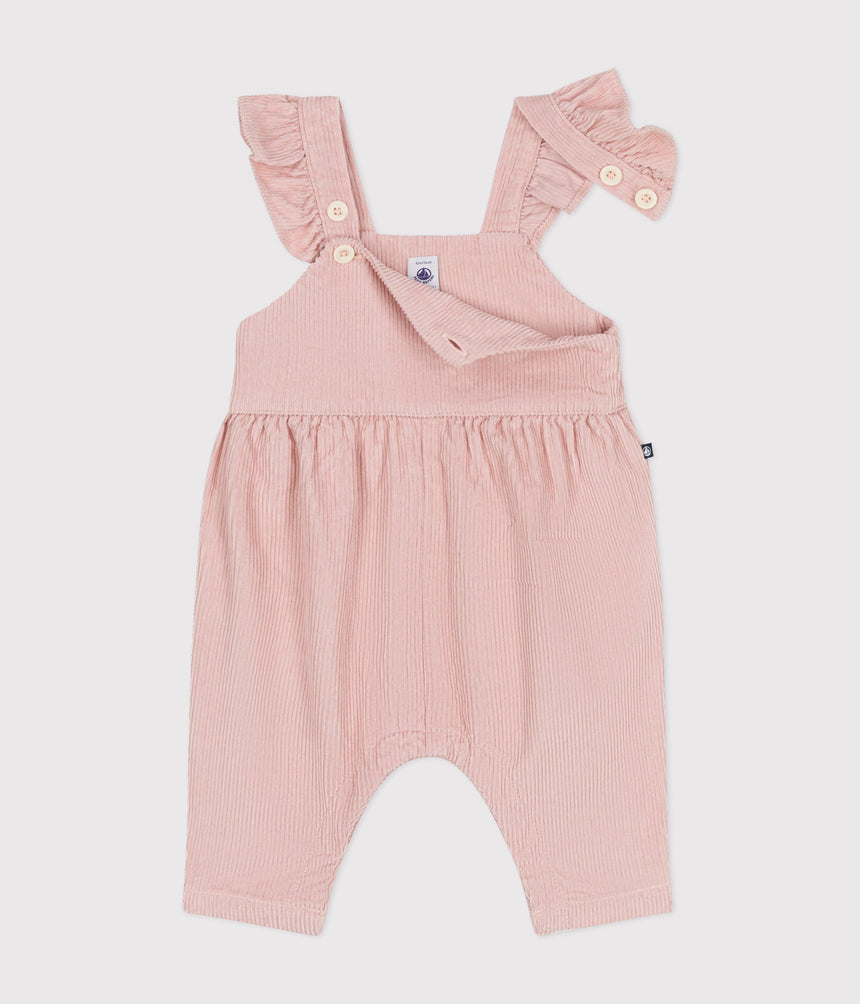 BABIES' CORDUROY DUNGAREES