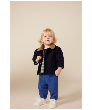 BABIES' COTTON/TENCEL TROUSERS