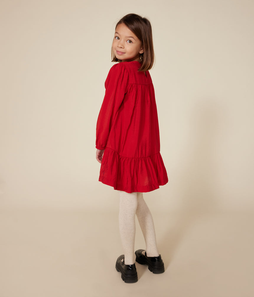 LITTLE GIRLS' LONG-SLEEVED DRESS