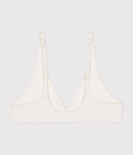 WOMENS SOPTTED COTTON AND ELASTANE BRA