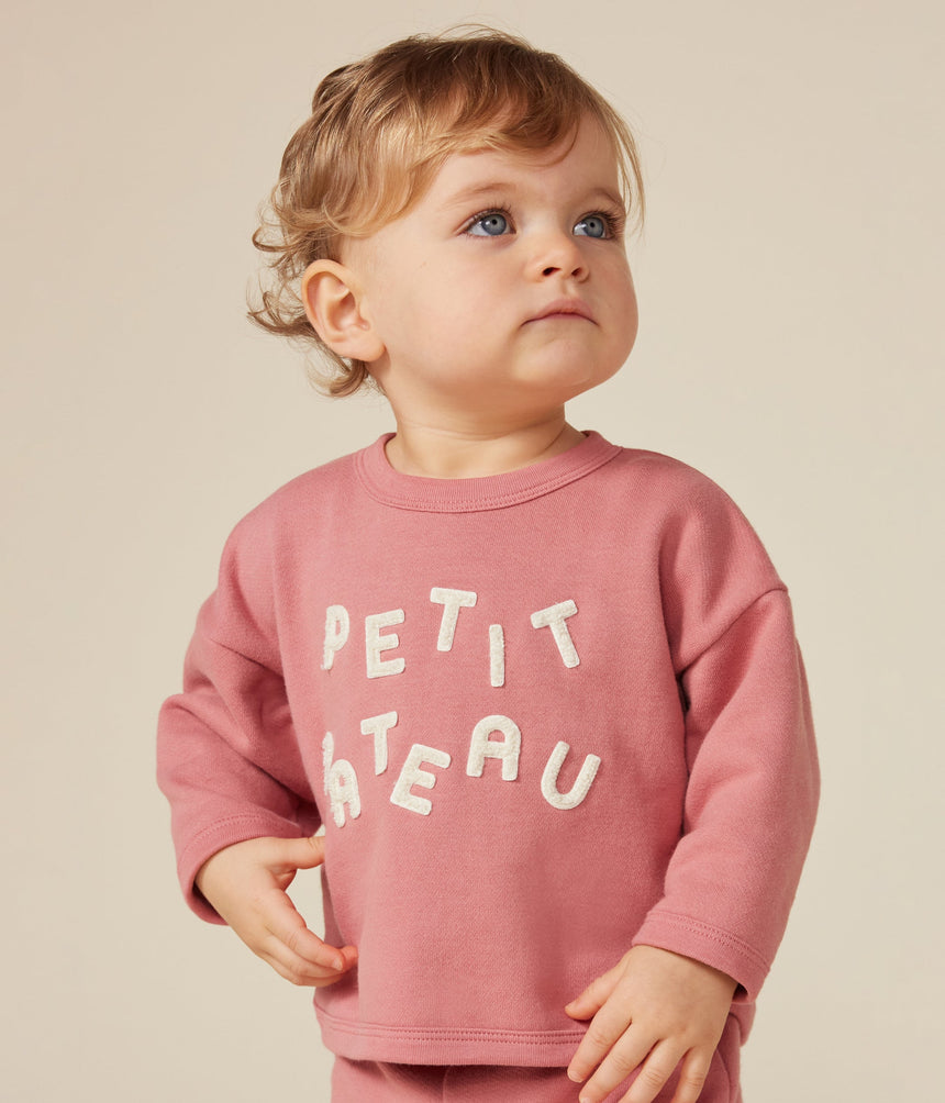 BABIES' FLEECE SWEATSHIRT