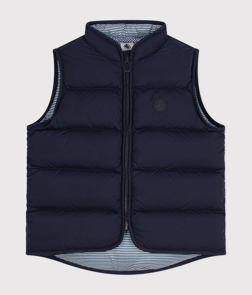 CHILDREN'S SLEEVELESS QUILTED PADDED JACKET