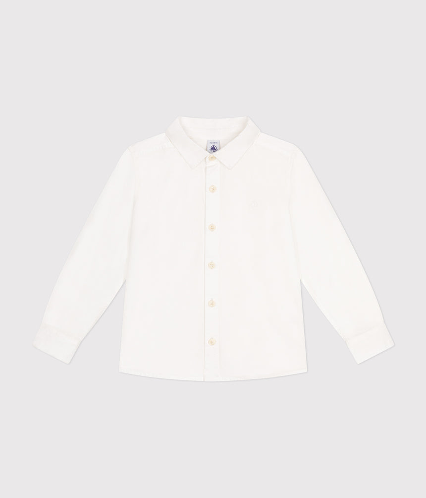 LITTLE BOYS' POPLIN SHIRT