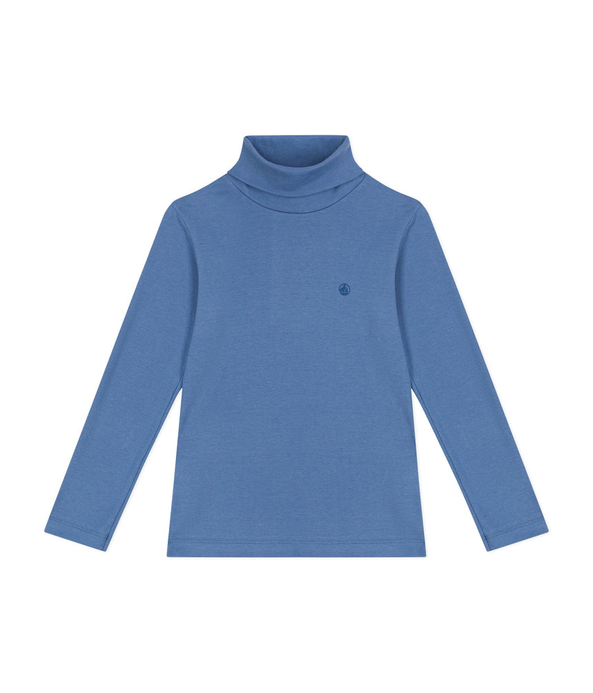 COTTON ROLL NECK TOP FOR GIRLS OR BOYS