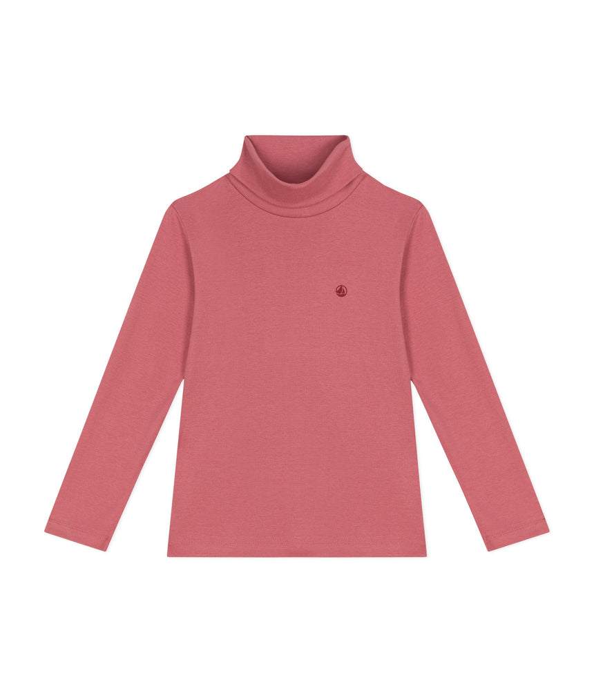 COTTON ROLL NECK TOP FOR GIRLS OR BOYS