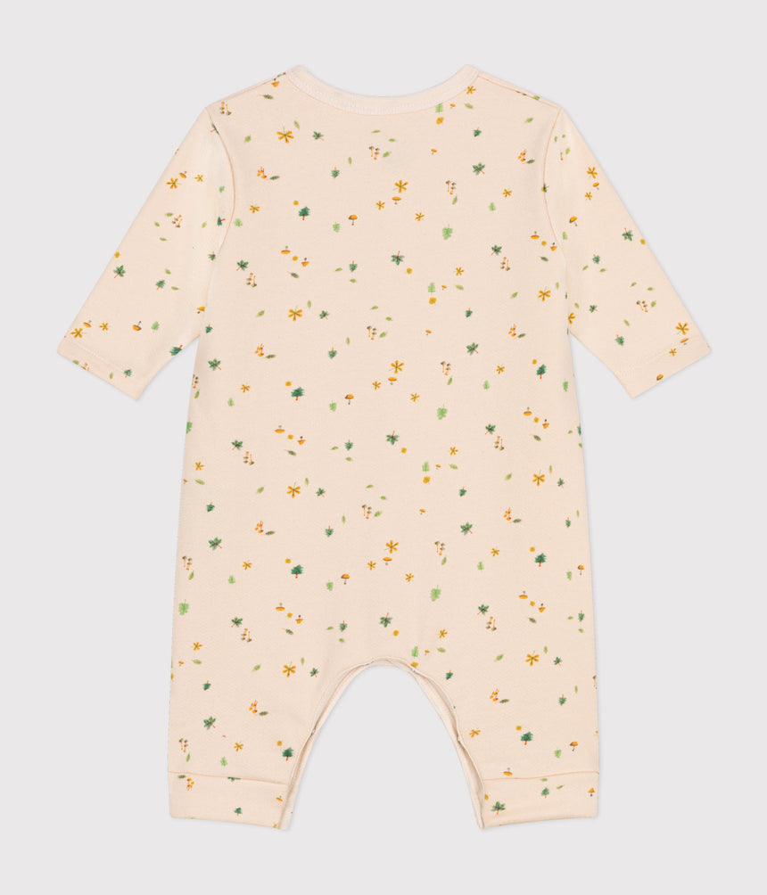 BABIES' FLEECE JUMPSUIT