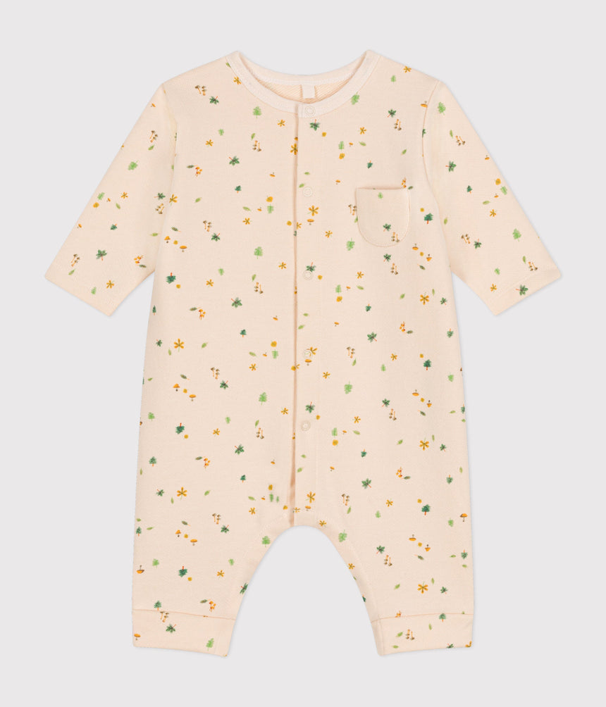 BABIES' FLEECE JUMPSUIT