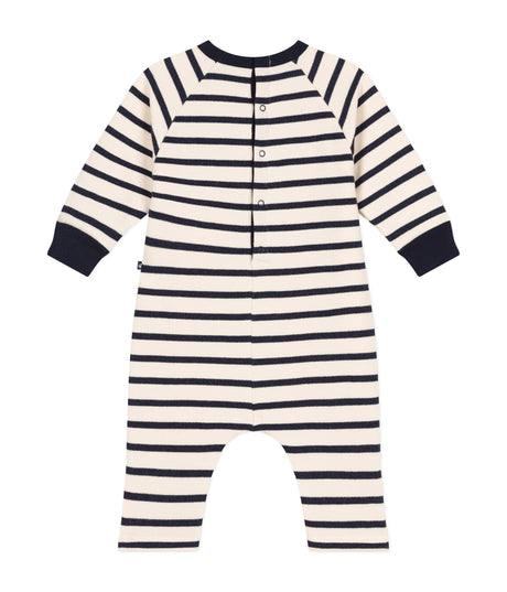 BABIES' LONG FLEECE JUMPSUIT