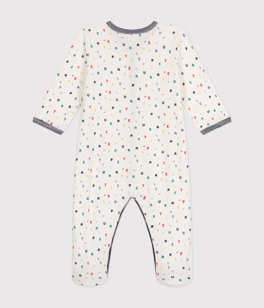 BABIES' VELOUR PYJAMAS