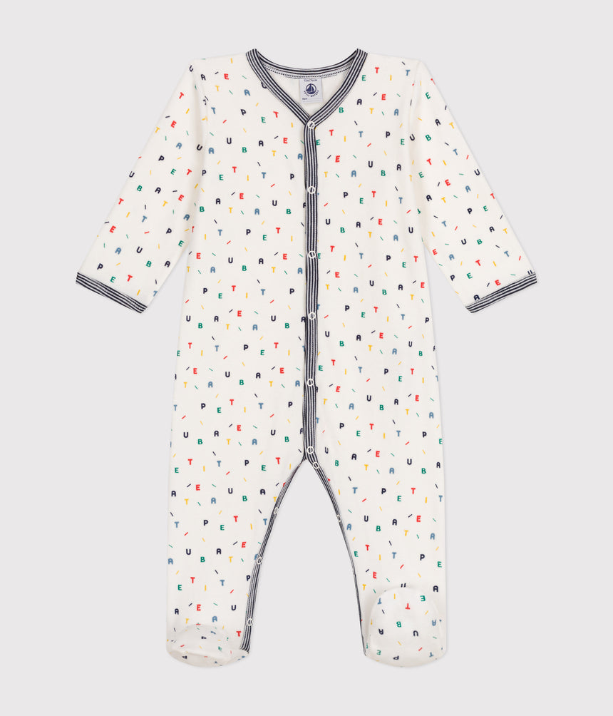 BABIES' VELOUR PYJAMAS