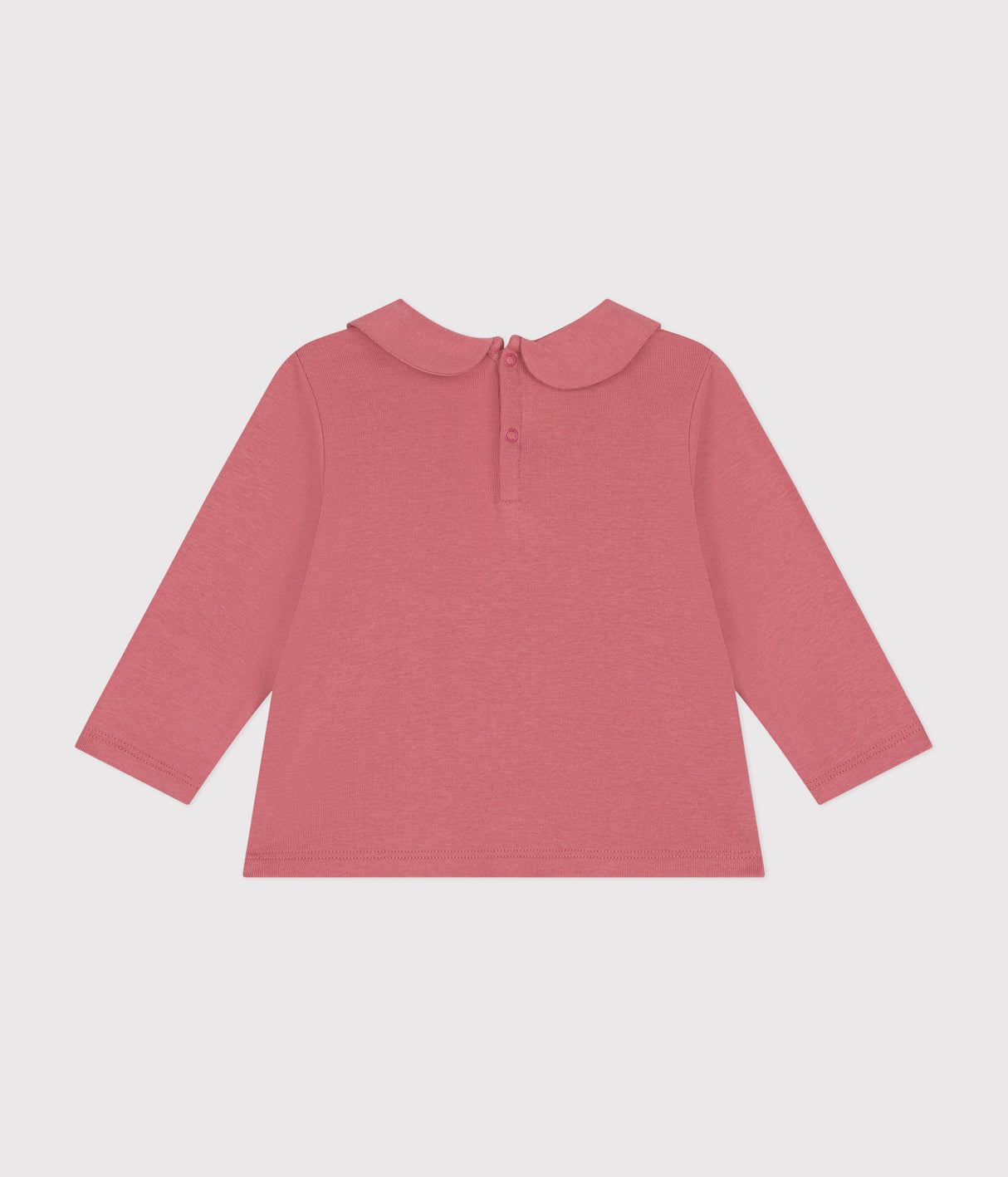 BABIES' COTTON BLOUSE WITH A COLLAR