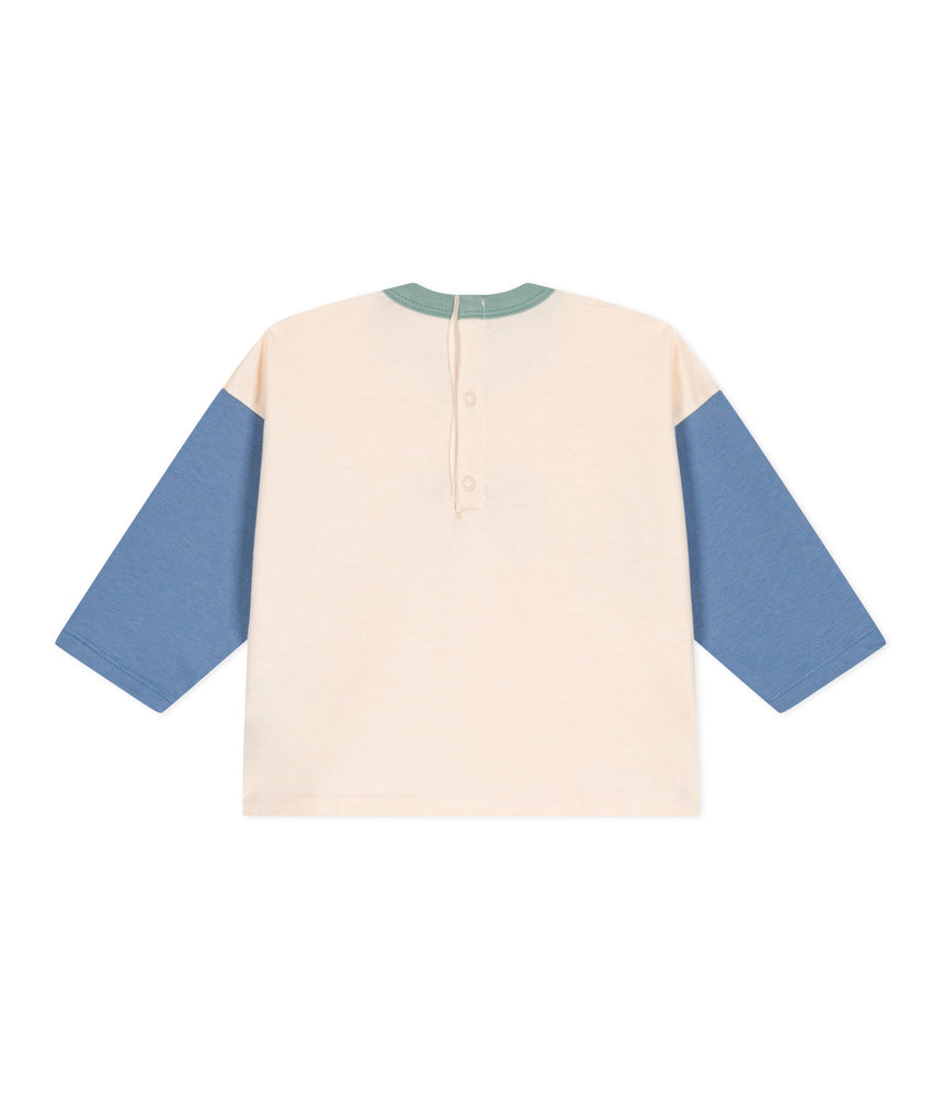 BABIES' LONG-SLEEVED FINE JERSEY T-SHIRT