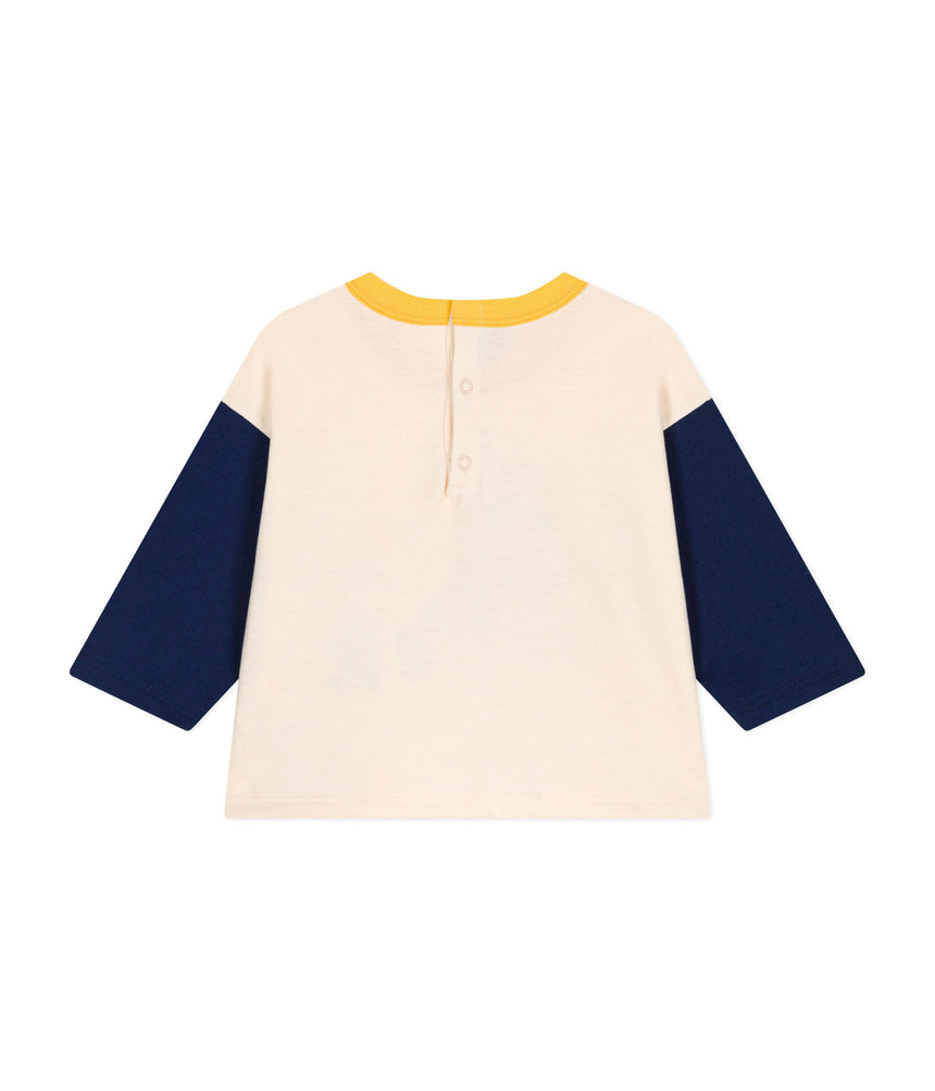 BABIES' LONG-SLEEVED FINE JERSEY T-SHIRT