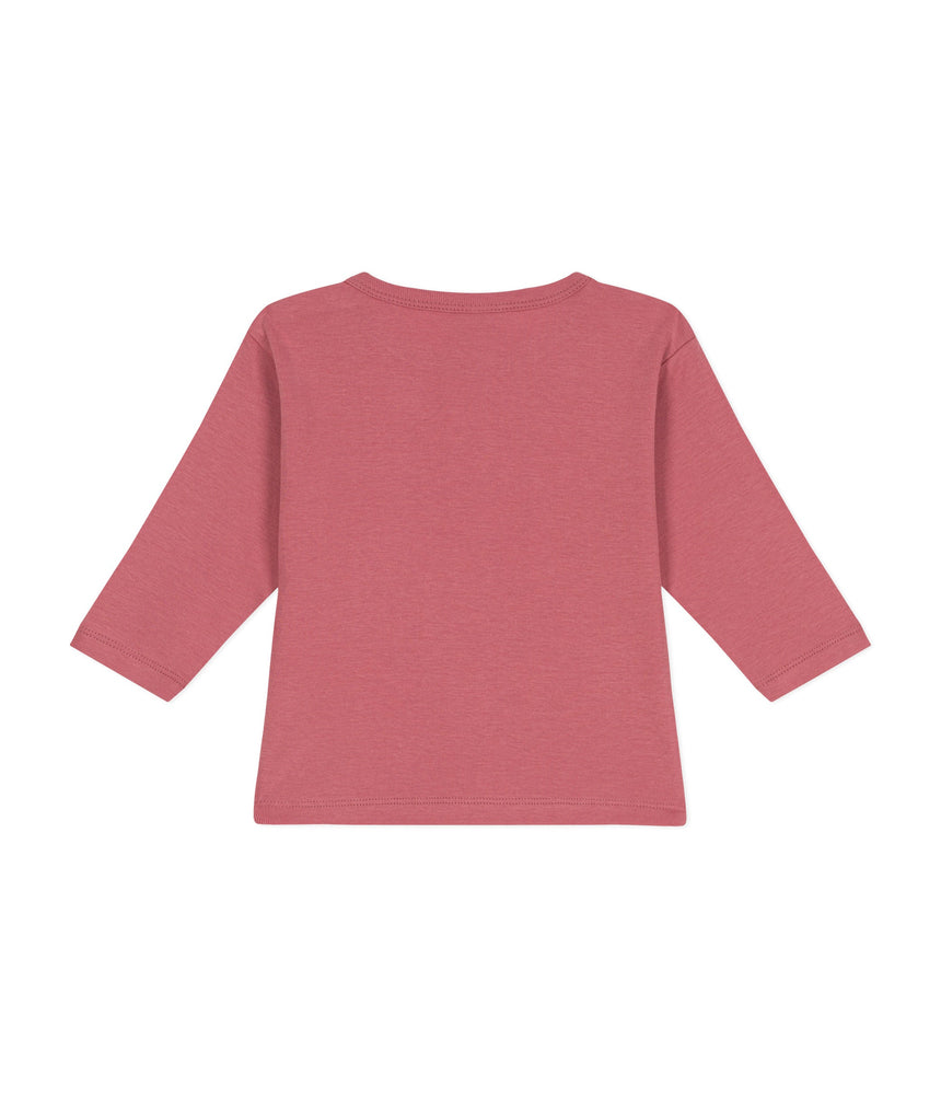 BABIES' LONG-SLEEVED COTTON T-SHIRT