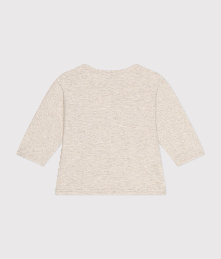 BABIES' LONG-SLEEVED FINE JERSEY T-SHIRT