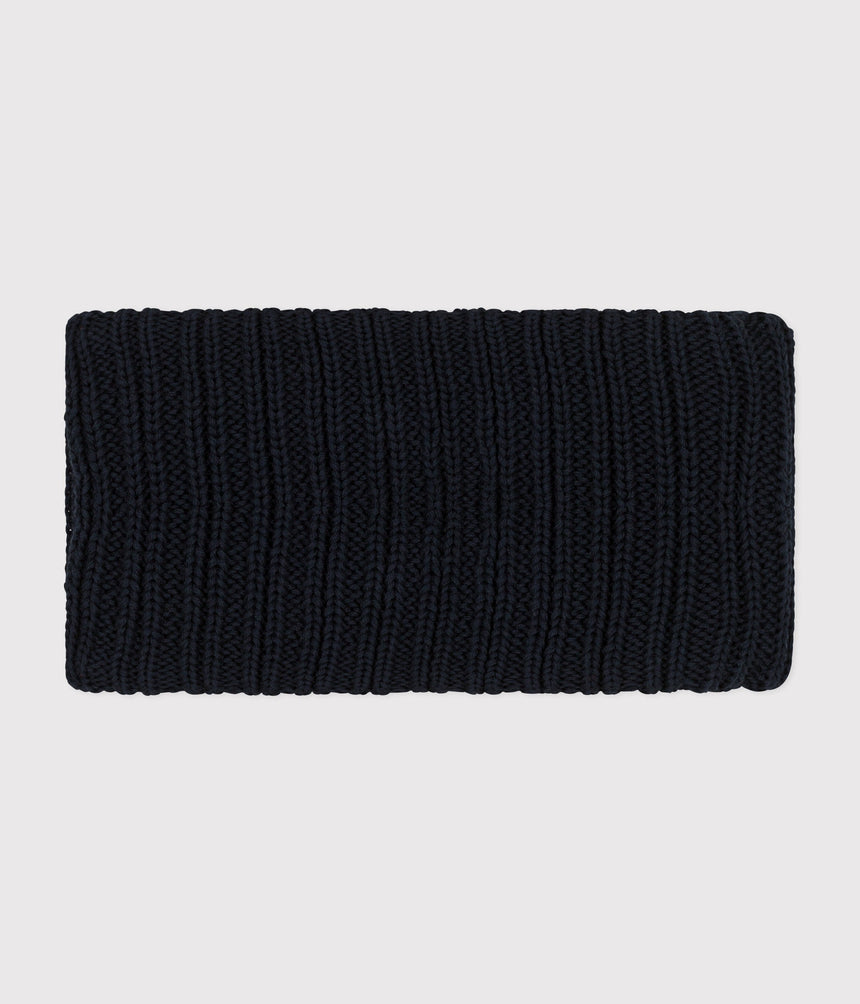 BABIES' FLEECE-LINED KNITTED SNOOD