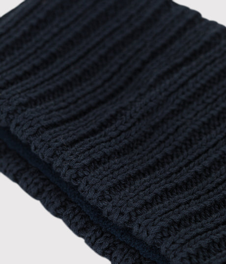 BABIES FLEECE-LINED KNITTED SNOOD