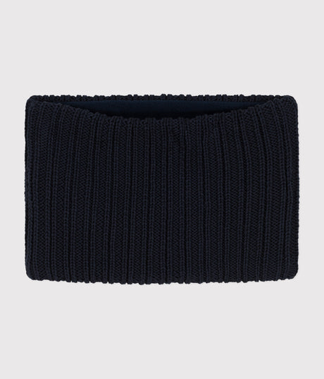 CHILDREN'S FLEECE - LINED KNITTED SNOOD