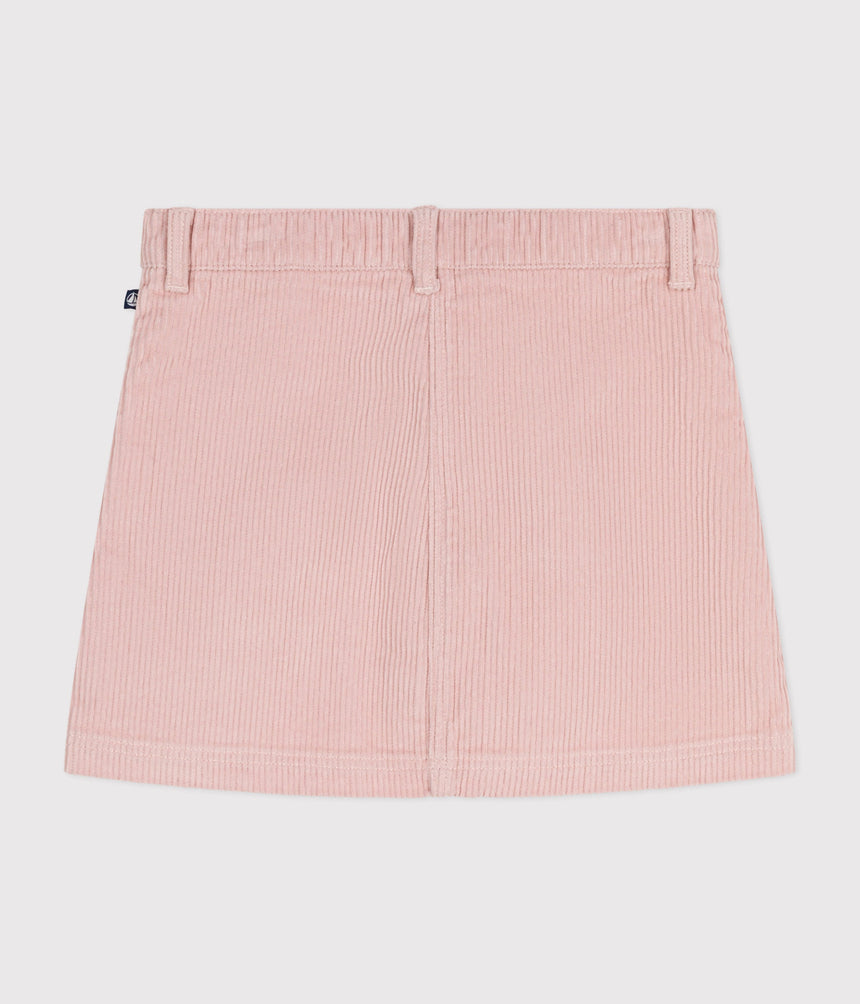 LITTLE GIRLS' VELOUR SKIRT