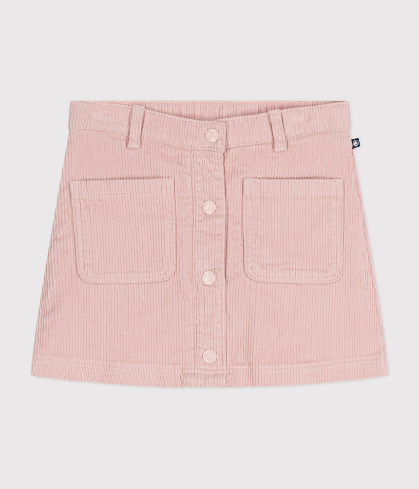 LITTLE GIRLS' VELOUR SKIRT