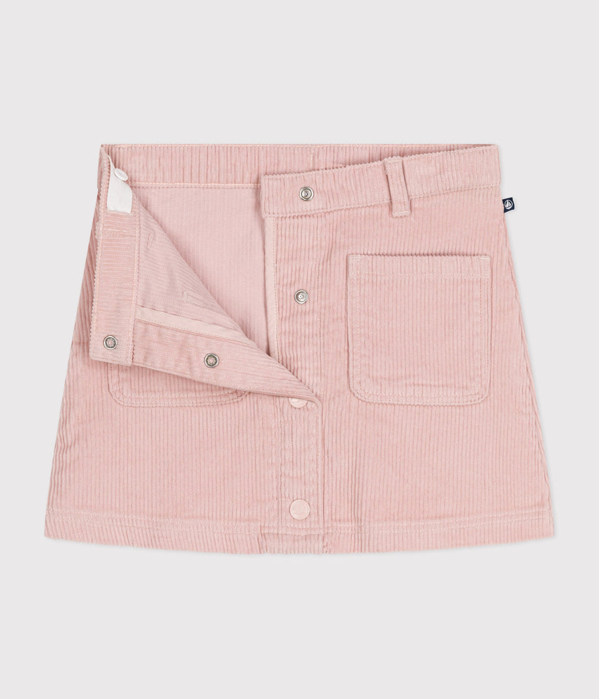 LITTLE GIRLS' VELOUR SKIRT