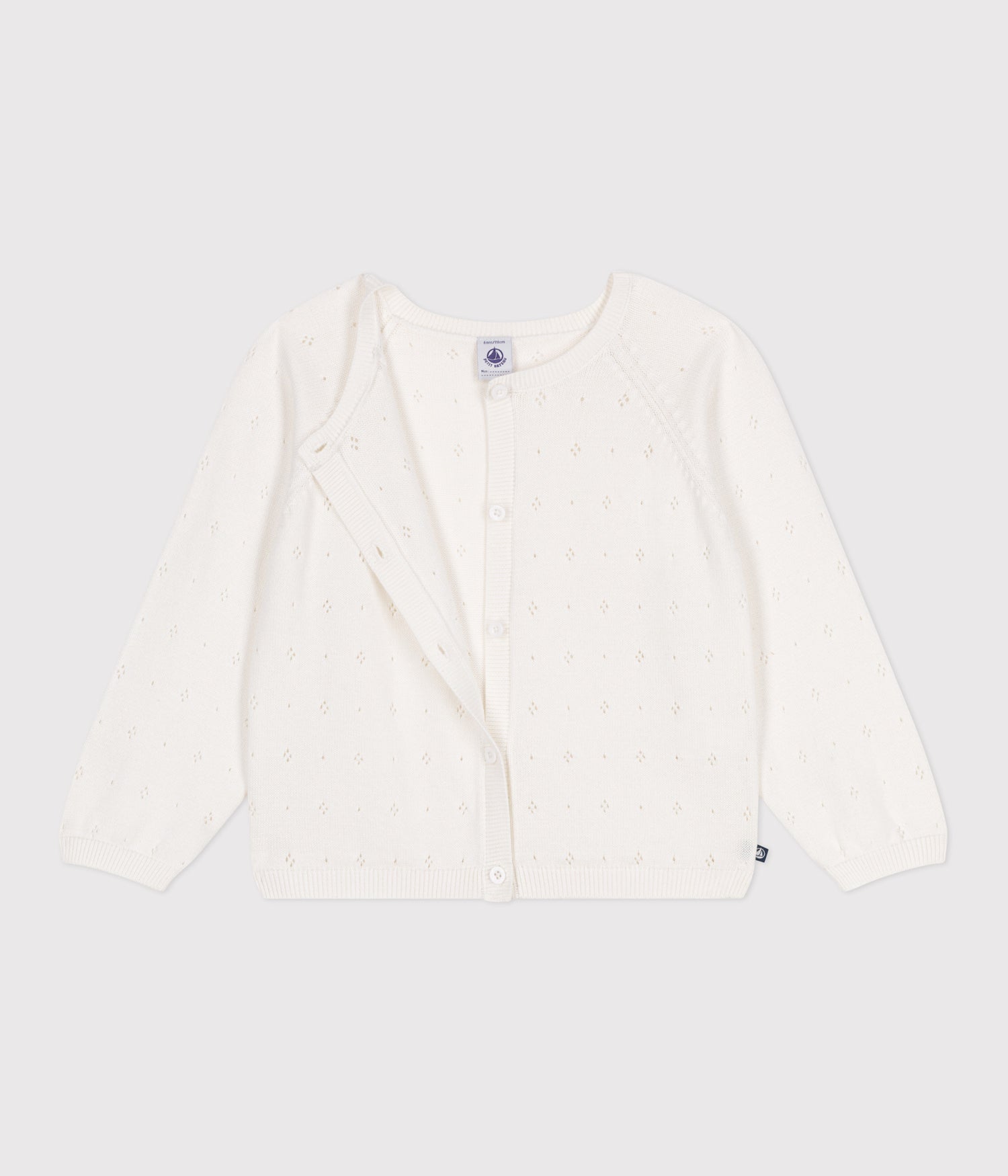 CHILDERNS COTTON CARDIGAN WITH A DECORATIVE STITCH PATTERN CHILDERNS COTTON CARDIGAN WITH A DECORATIVE STITCH PATTERN