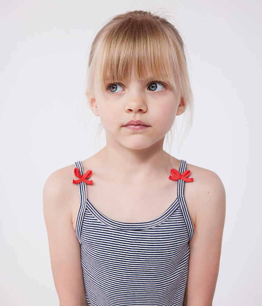 CHILDREN'S SHORTS STRIPY STRAPPY PYJAMAS