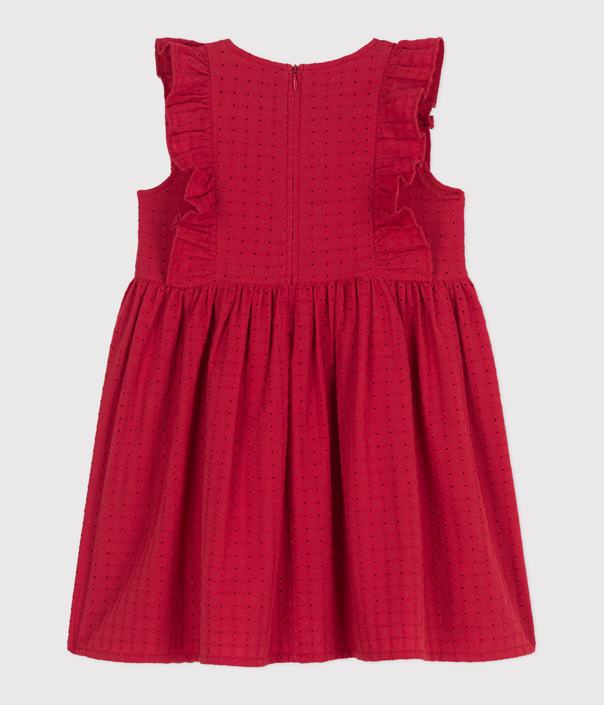 CHILDRENS SLEEVLESS COTTON DRESS