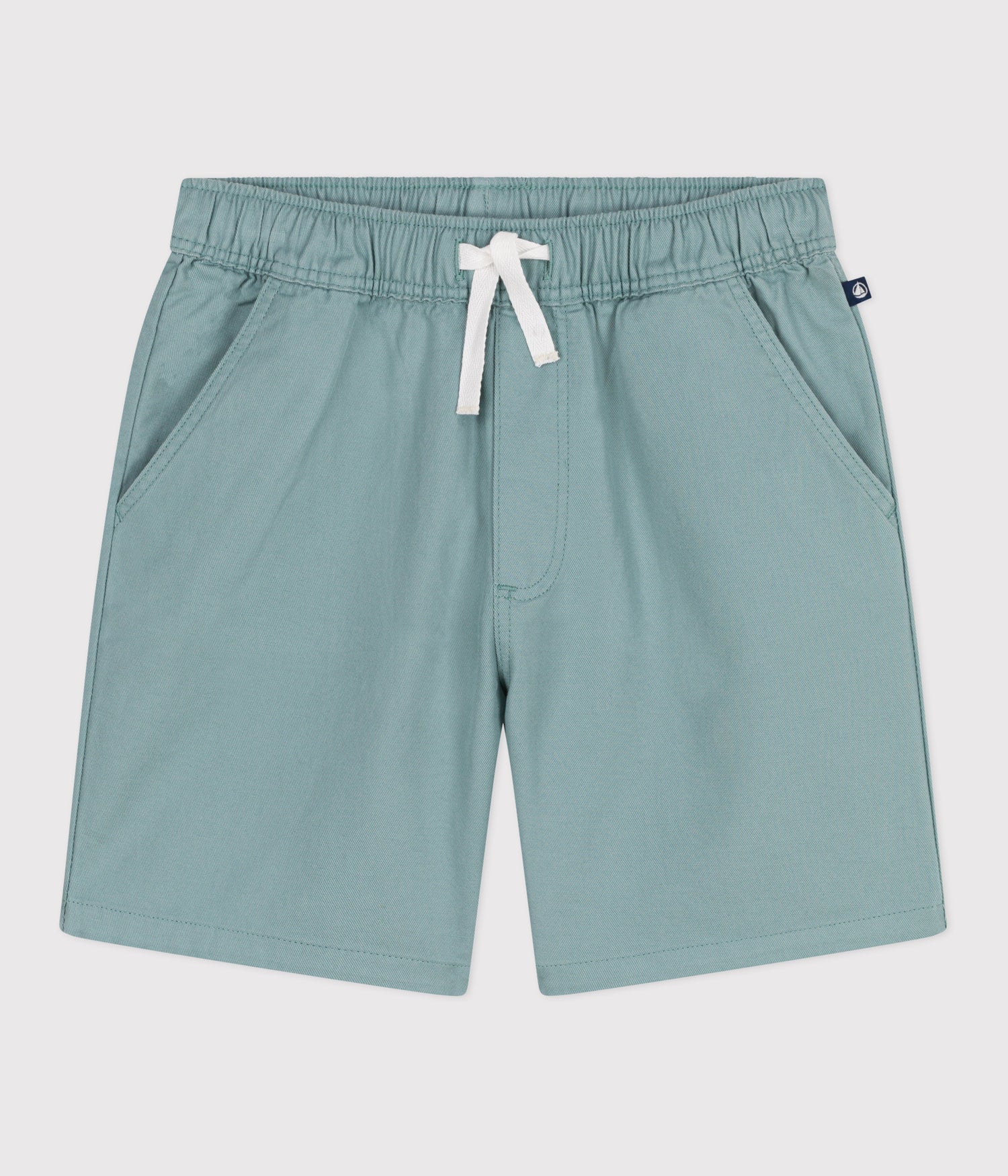 CHILDREN'S BERMUDA SHORTS IN PLAIN COTTON CHILDREN'S BERMUDA SHORTS IN PLAIN COTTON