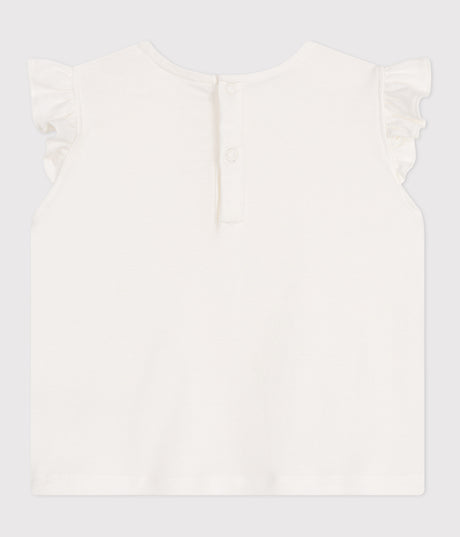 BABIES' SLEEVELESS COTTON BLOUSE